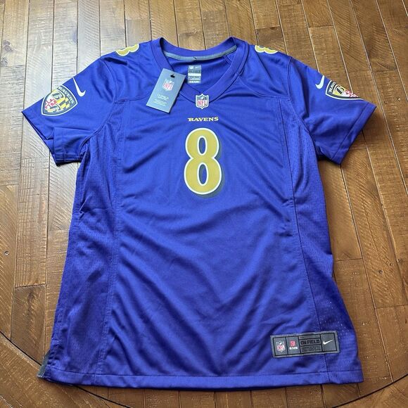 NWT Nike Lamar Jackson #8 Ravens Football On Field Jersey Sz Women's XL - Picture 1 of 7